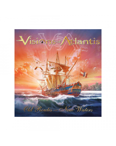 26012 visions of atlantis old routes - new waters ltd digipak symphonic metal