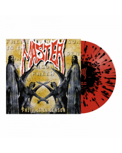 Faith Is In Season - RED BLACK Splatter Vinyl