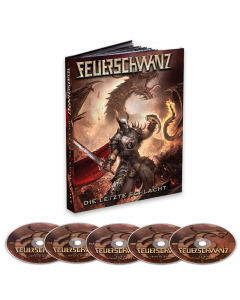 Feuerschwanz - Die letzte Schlacht - Mediabook CD + 2 DVD + 2 BluRay