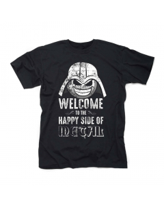 Heavy Metal Happiness Welcome To The Happy Side Of Metal T-shirt front