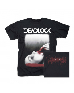 Deadlock Hybris t-shirt front and back