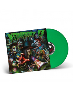 56215 wednesday 13 calling all corpses green lp punk 