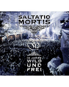 59272 saltatio mortis 10 jahre wild und frei cd + dvd medieval metal