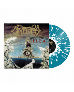 Blasphemy Made Flesh - BLUE WHITE Splatter Vinyl