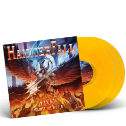 hammerfall live against the world orange vinyl