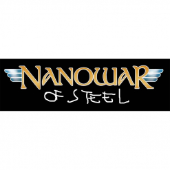 nanowar of steel logo patch